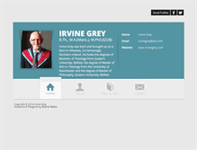 Tablet Screenshot of irvinegrey.com